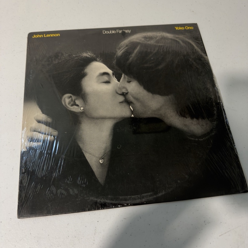 JOHN LENNON Double Fantasy STERLING LP OG Shrink EX Geffen GHS 2001